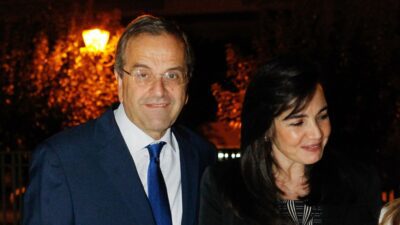 Ο Αντώνης Σαμαράς και η σύζυγός του