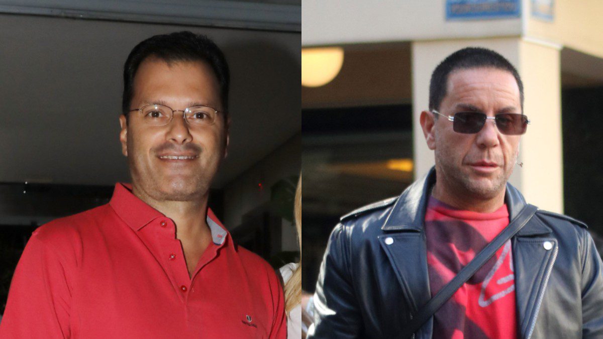 Ο Τάσος Τεργιάκης και ο Γιώργος Μαζωνάκης