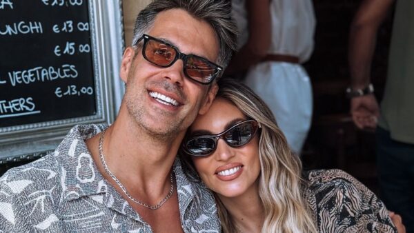 Η Αθηνά Οικονομάκου με τον Μπρούνο Τσερέλα