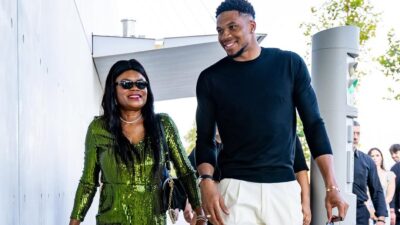 Η Βερόνικα Αντετοκούμπο και ο Γιάννης Αντετοκούμπο