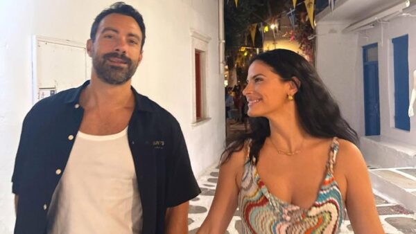 Ο Σάκης Τανιμανίδης και η Χριστίνα Μπόμπα