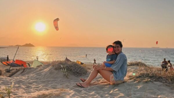 Η Χρύσα Μιχαλοπούλου με τον γιο της στο Instagram