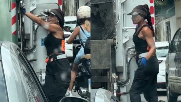 Εργαζόμενη στην καθαριότητα της Καβάλας