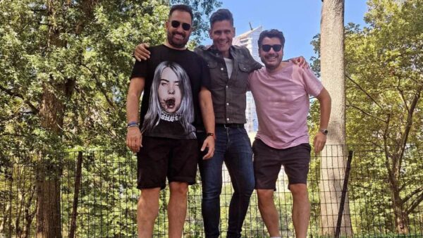 Λάμπρος Κωνσταντάρας, Θέμης Γεωργαντάς, Δημήτρης Ουγγαρέζος