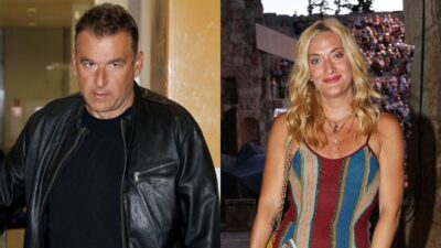 Ο Γιώργος Λιάγκας και η Ναταλία Αργυράκη