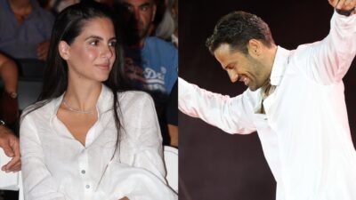 Η Αλεξάνδρα Νίκα και ο Κωνσταντίνος Αργυρός στο Καλλιμάρμαρο για την αφιερωματική νύχτα στον Στέλιο Καζαντζίδη