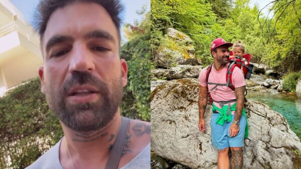 Ο Δημήτρης Αλεξάνδρου με τον γιο του