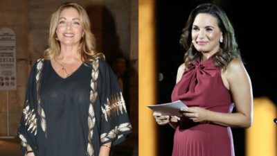 Η Άντζελα Γκερέκου και η Όλγα Κεφαλογιάννη