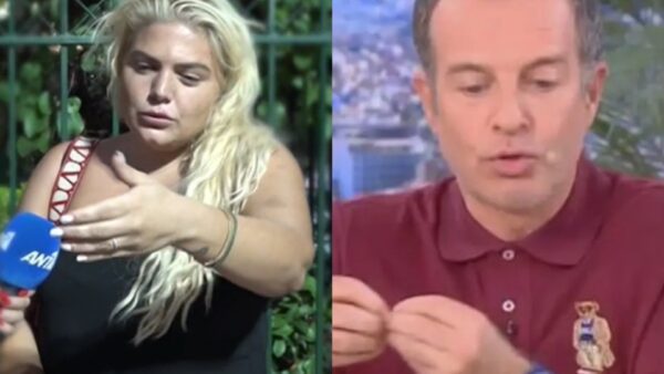 Η Δανάη Μπάρκα και ο Άρης Καβατζίκης