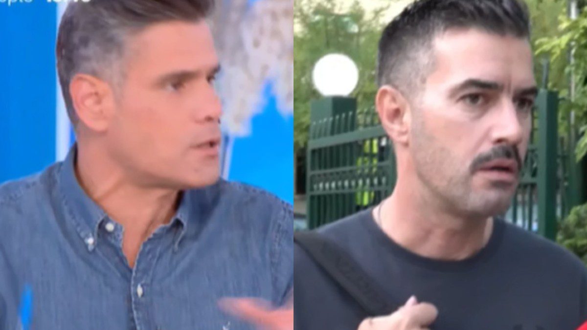 Ο Δημήτρης Ουγγαρέζος και ο Γιάννης Τσιμιτσέλης στο Buongiorno