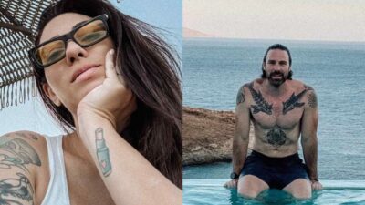 Η Ευρυδίκη Βαλαβάνη και ο Γρηγόρης Μόργκαν στις διακοπές τους