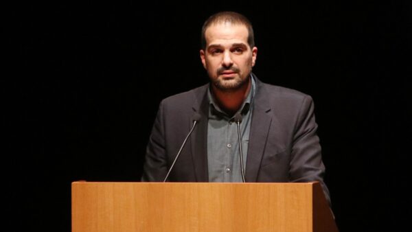 Ο Γαβρηίλ Σακελλαρίδης σε δημόσια εμφάνισή του