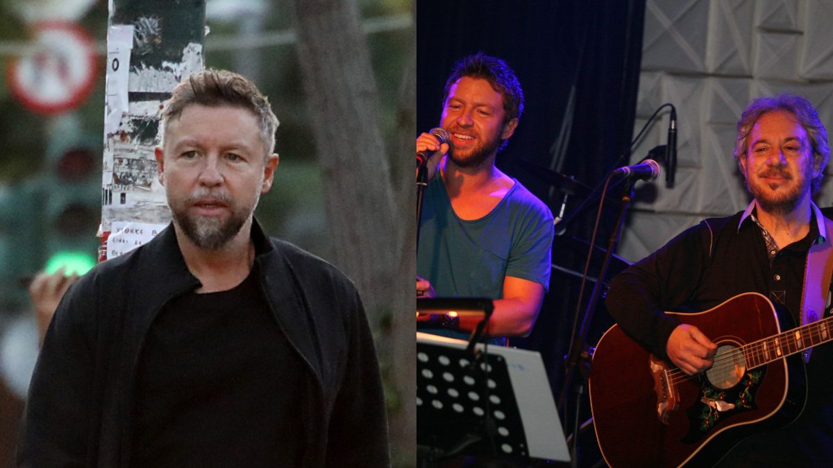 Ο Γιάννης Βαρδής και ο Αντώνης Βαρδής