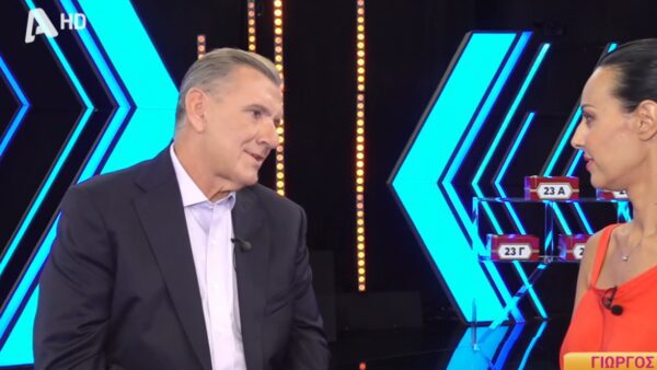 Ο Γιώργος Θαναηλάκης στην κάμερα του Happy Day