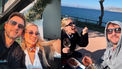 Ο Κώστας Καραφώτης και η Κάτια Μάνου