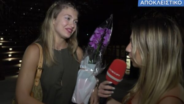 Η Κλέλια Ανδριολάτου στην κάμερα του Buongiorno