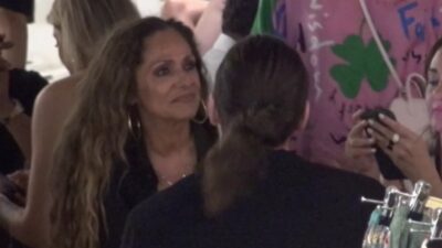 Η Βίκυ Κουλιανού με το σύντροφό της