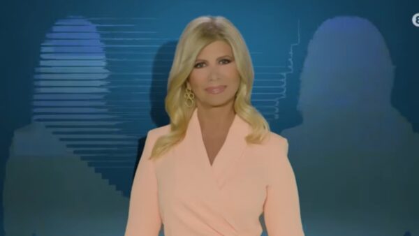 Η Ζήνα Κουτσελίνη στο τρέιλερ της εκπομπής της