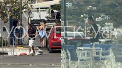 Ο Άγγελος Λάτσιος στην Άνδρο