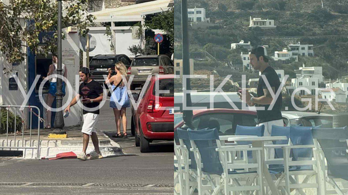 Ο Άγγελος Λάτσιος στην Άνδρο