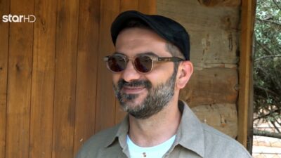 Ο Λεωνίδας Κουτσόπουλος στην κάμερα του Breakfast at Star