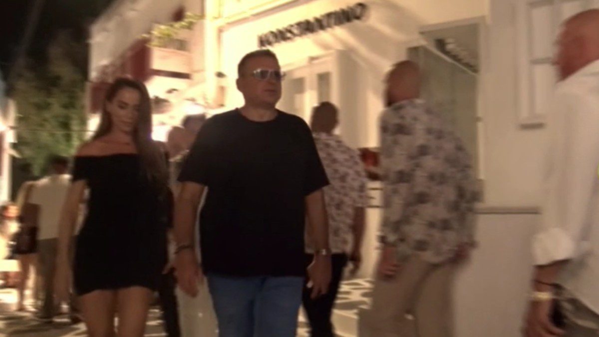 Ο Γιώργος Λιάγκας και η Μαρία Αντωνά