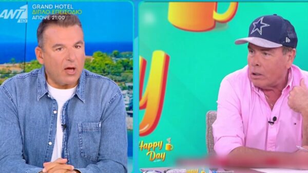 Ο Γιώργος Λιάγκας και ο Δημήτρης Παπανώτας