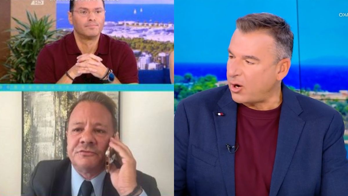 Ο Απόστολος Λύτρας και ο Γιώργος Λιάγκας