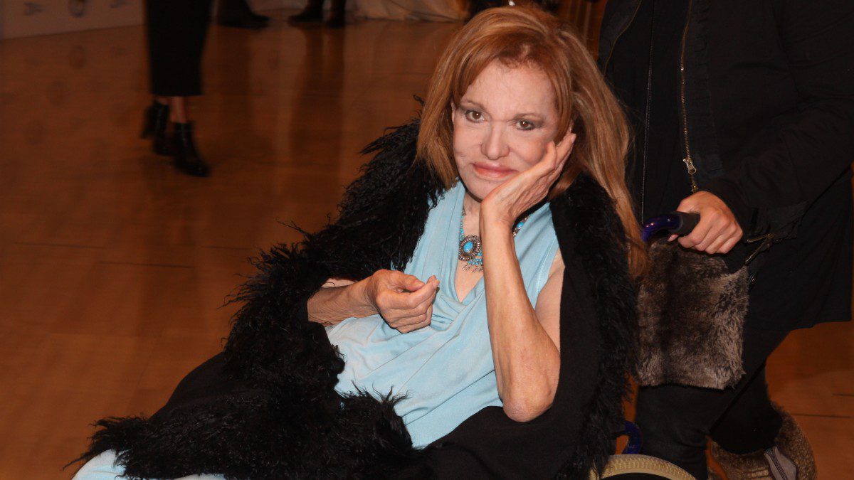 Η Μαίρη Χρονοπούλου σε δημόσια εμφάνισή της