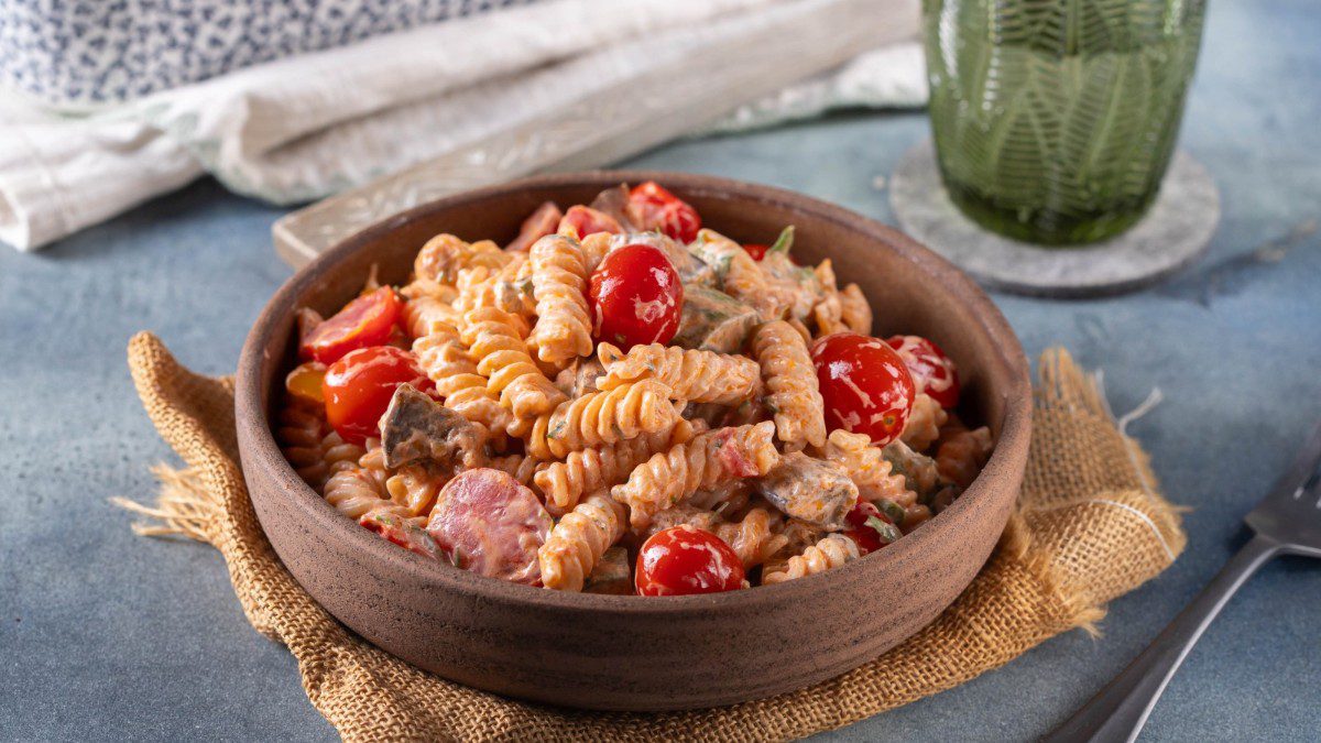 Μακαρόνια λαχανικά