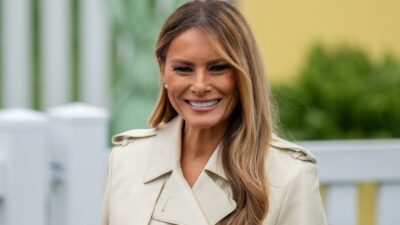 H Μελάνια Τραμπ σε έξοδό της