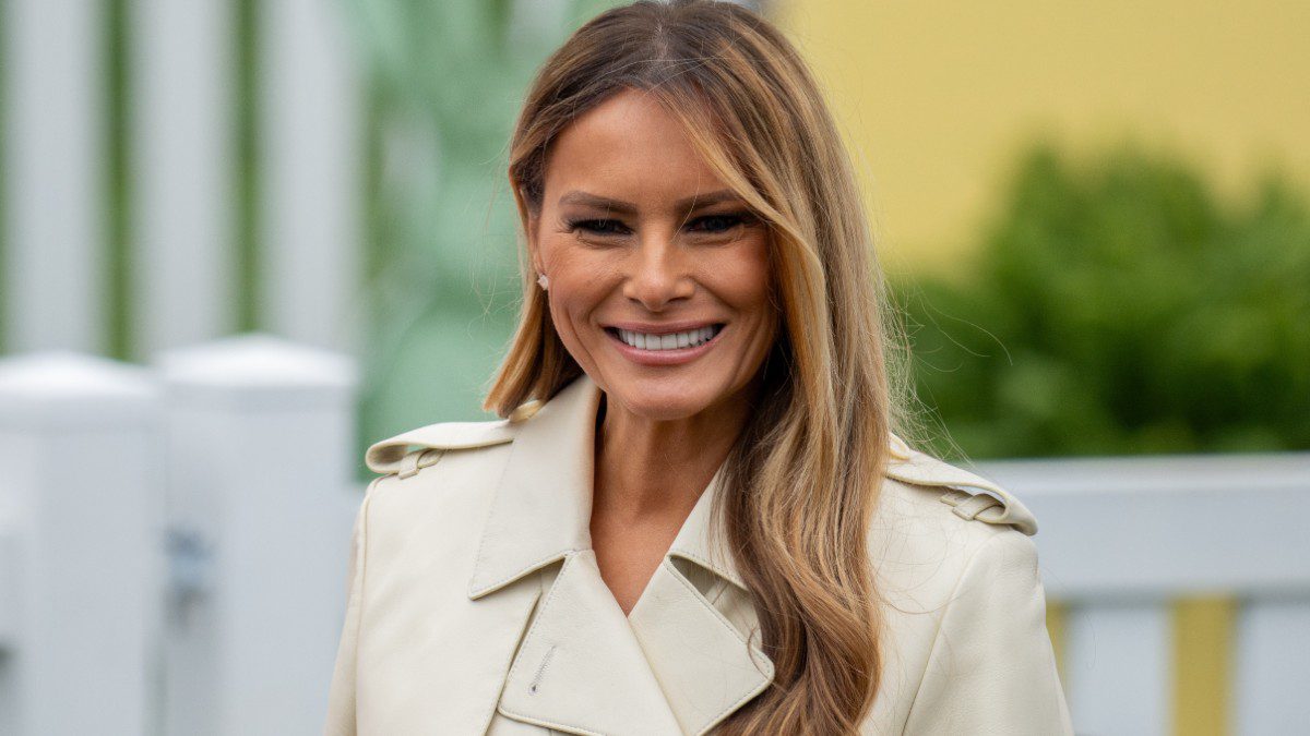 H Μελάνια Τραμπ σε έξοδό της