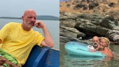 Ο Νίκος Μουτσινάς και η Ζέτα Μακρυπούλια