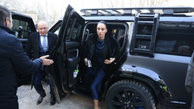 Η Κατερίνα Μπιρμπίλη με τον Παύλο Βαρδινογιάννη