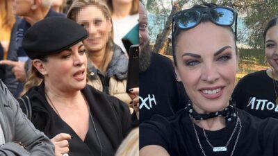 Νένα Χρονοπούλου πριν και μετά την απώλεια κιλών