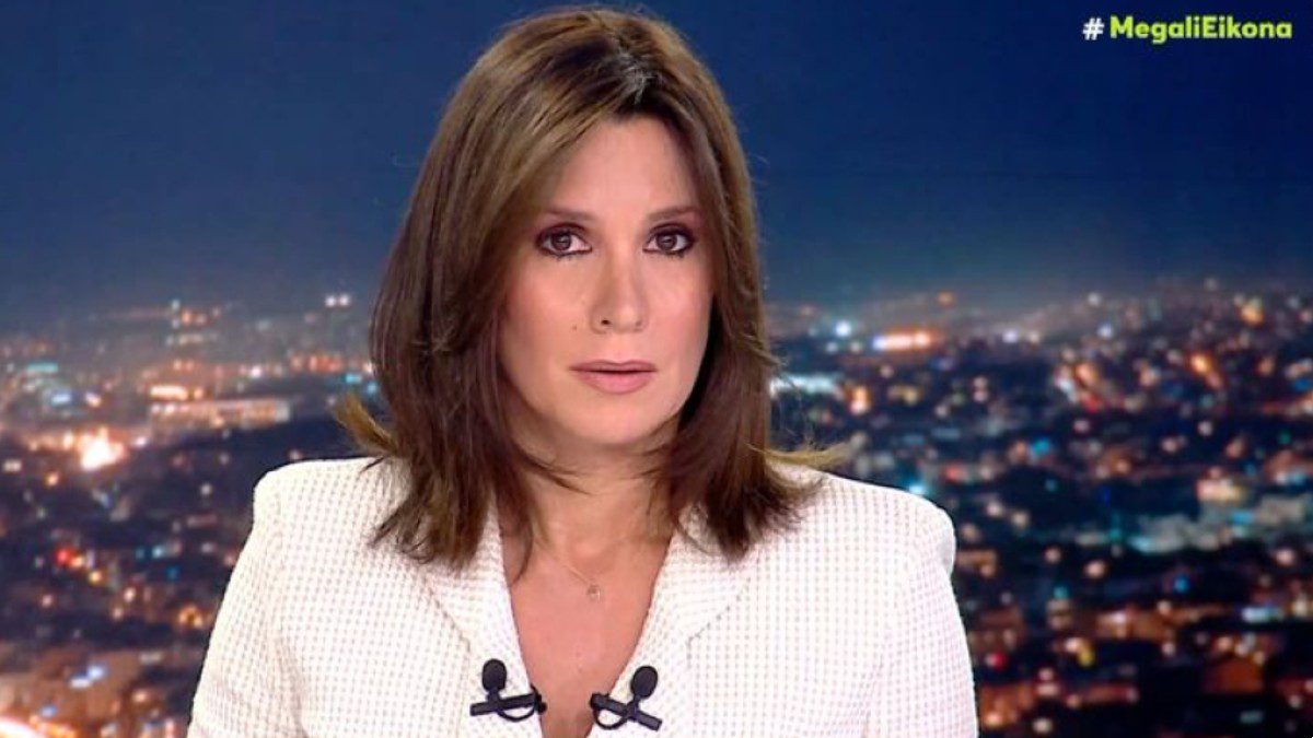 Η Νίκη Λυμπεράκη στο στούντιο του MEGA