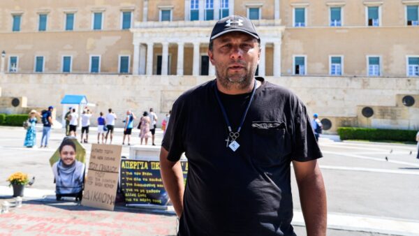 O Πάνος Ρούτσι σε απεργία πείνας