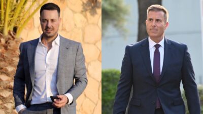 Ο Πέτρος Κουσουλός και ο Παναγιώτης Στάθης