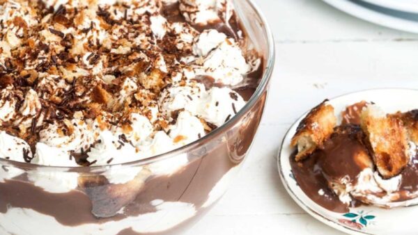 Προφιτερόλ με κρουασανάκια