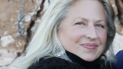 Η Σάντρα Βουτσά σε δημόσια εμφάνισή της