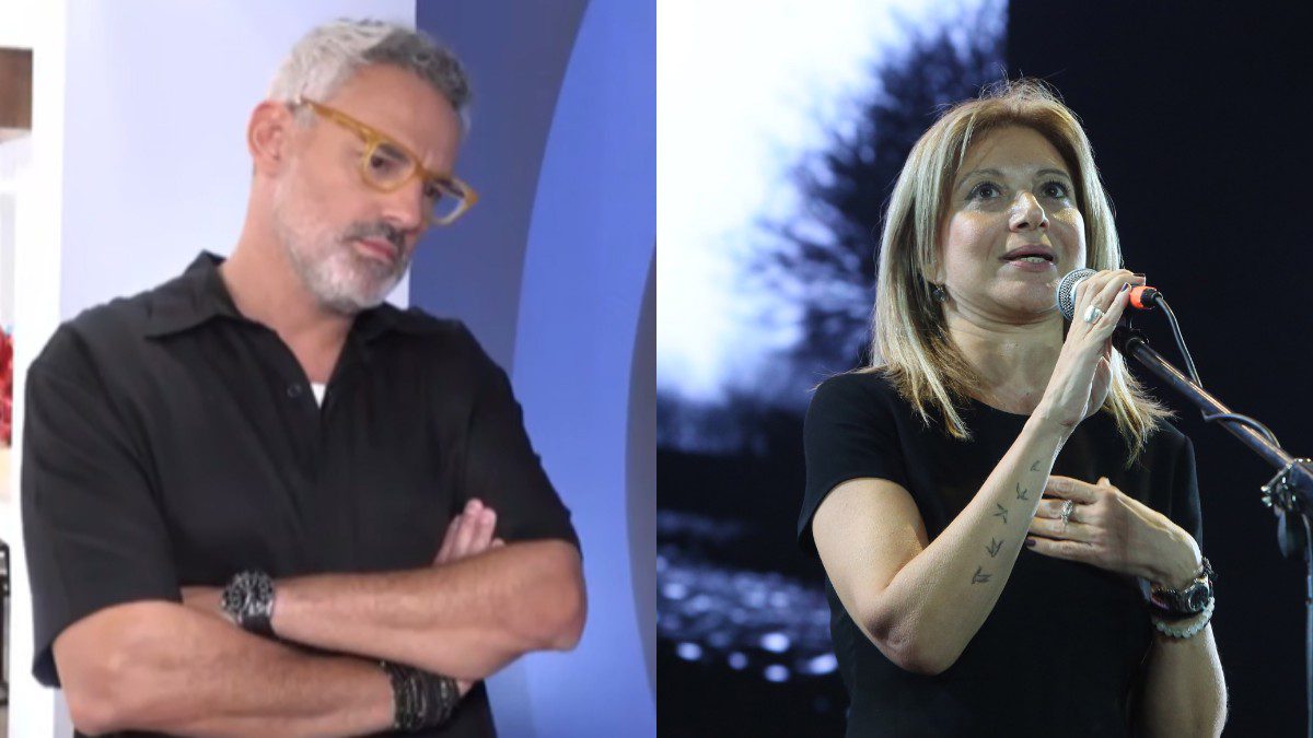 Ο Νίκος Συρίγος και η Μαρία Καρυστιανού