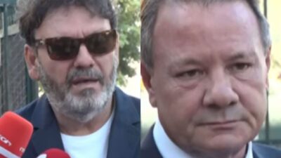 Ο Στάθης Αγγελόπουλος και ο Απόστολος Λύτρας