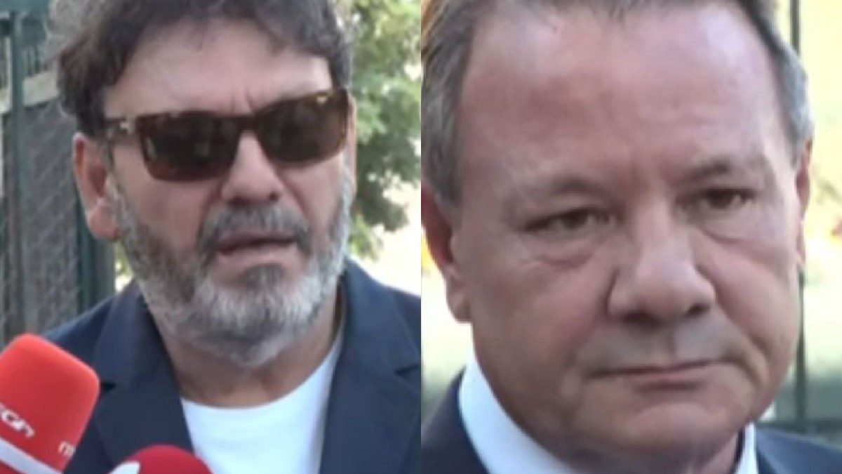 Ο Στάθης Αγγελόπουλος και ο Απόστολος Λύτρας