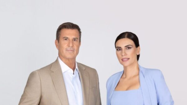 Ο Παναγιώτης Στάθης και η Άννα Λιβαθυνού