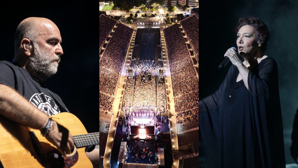 Ο Μπάμπης Στόκας, η Ελένη Βιτάλη και το Καλλιμάρμαρο στη συναυλία για τον Καζαντζίδη