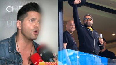 Ο Γιώργος Τσαλίκης και ο Γρηγόρης Γκουντάρας