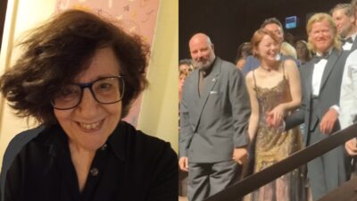 Η Μάρω Βαμβουνάκη και ο Γιώργος Λάνθιμος