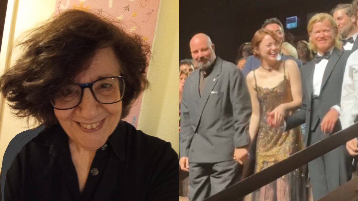 Η Μάρω Βαμβουνάκη και ο Γιώργος Λάνθιμος