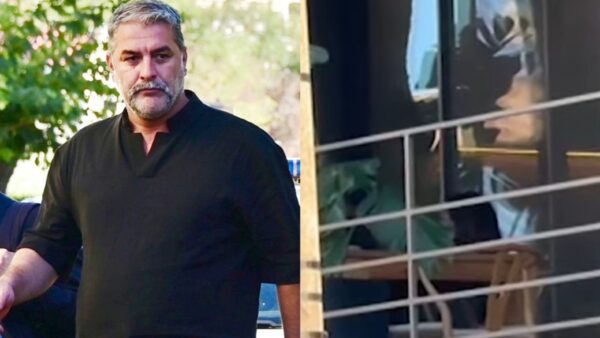 Ο Βασίλης Μπισμπίκης και η Δέσποινα Βανδή