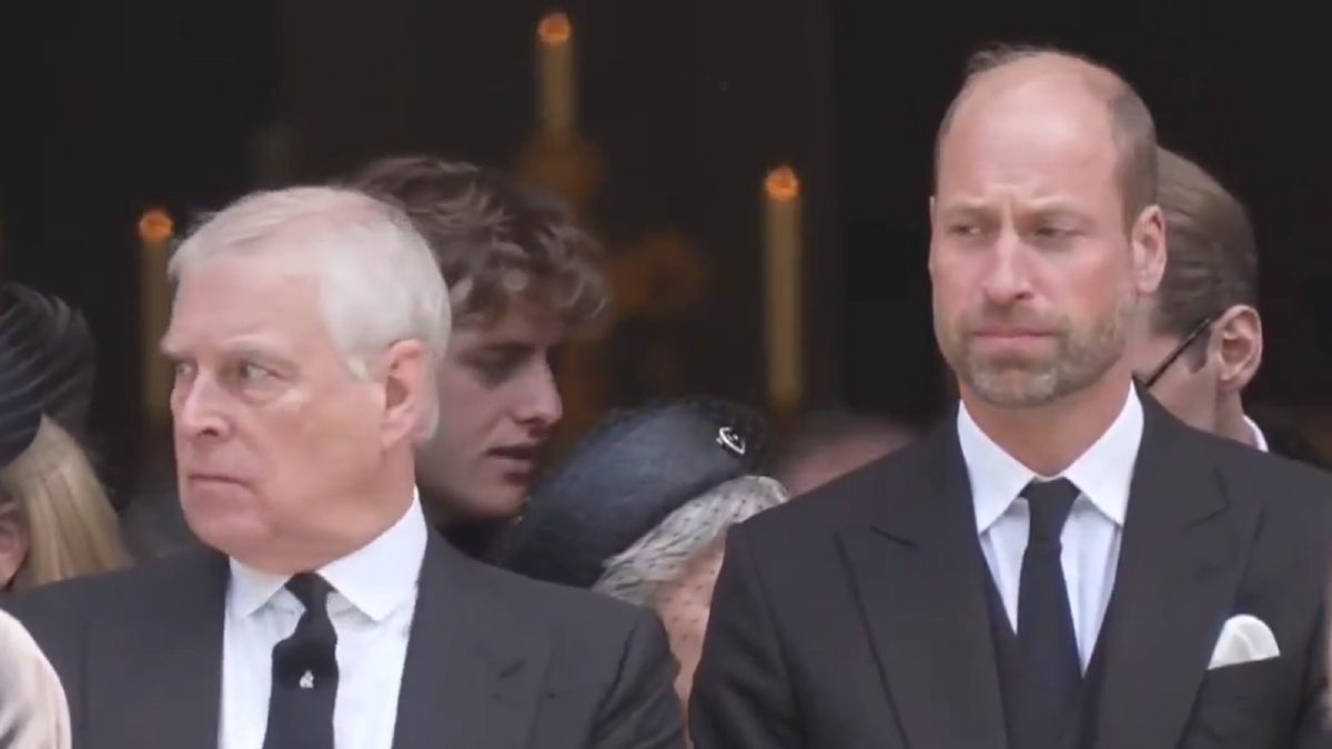 Οι πρίγκιπες Άντριου και Γουίλιαμ